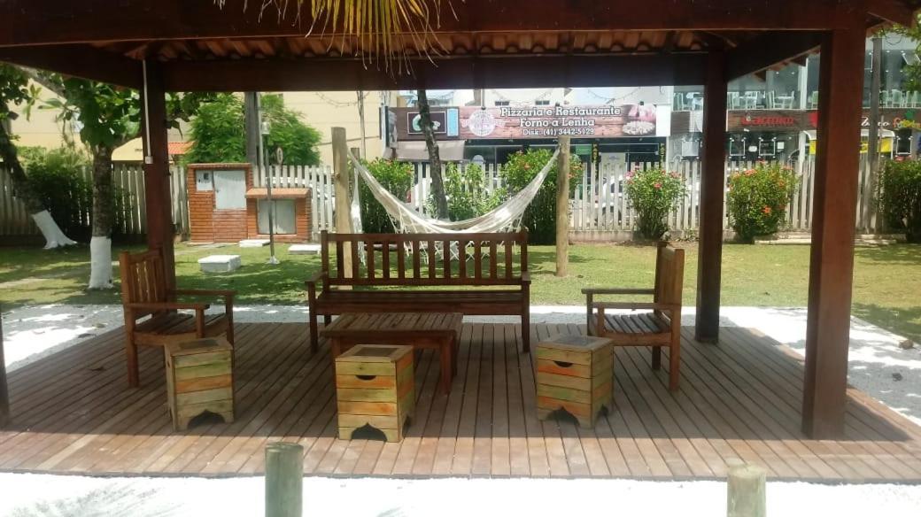 Apto Espetacular A 50 M Do Mar Em Condominio Com Piscinas Maravilhosas Гуаратуба Экстерьер фото